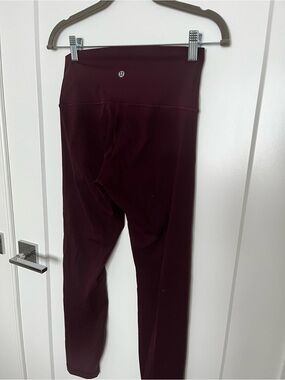 Lululemon Align Women's High-Rise Legging in Burgundy Wine Color